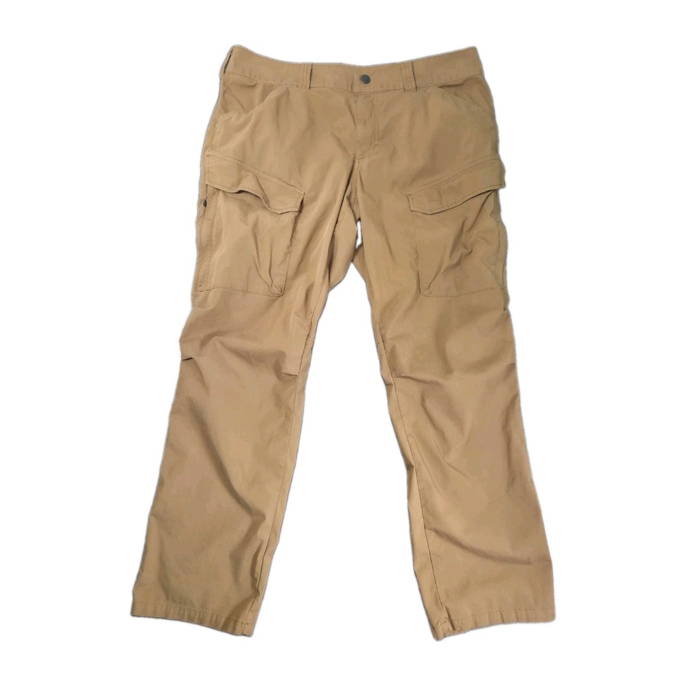 5.11 Tactical Mens 35×29 Apex Cargo Pants Lightweight Tan Workwear Articulated